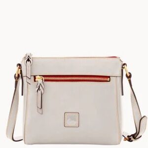 ORIGINAL Dooney & Bourke Florentine Allison Crossbody in Ecru 
A++ Condition!
